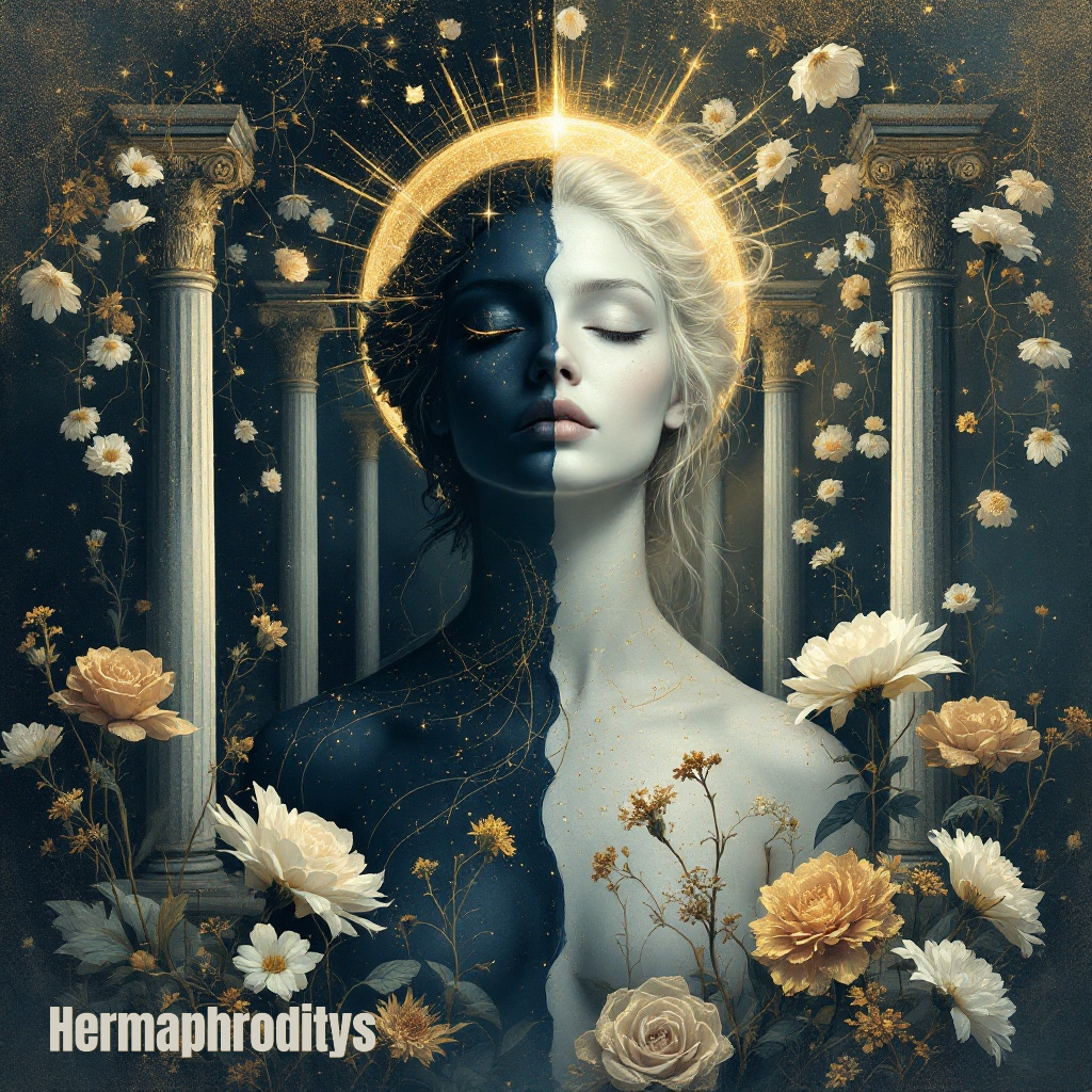 Pochette du single Hermaphroditys de Juliette de Saint Rémy