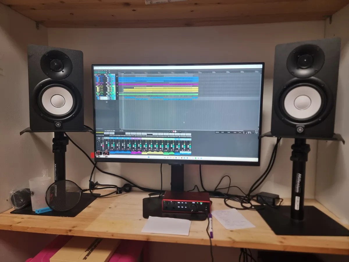 Studio d'enregistrement de Juliette de Saint Rémy